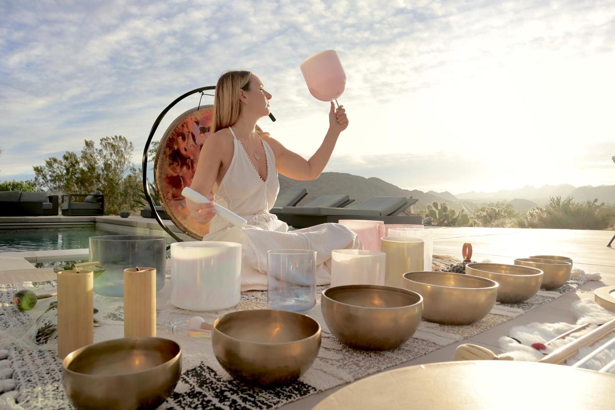 Amaru Muru - Luxury Retreat With Pool/Hot Tub/Yoga Джошуа Три Екстериор снимка
